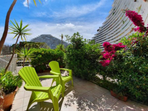 Blue terrace apartment - Marina Baie Des Anges